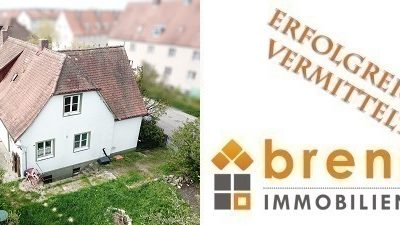 Erfolgreich vermittelt: Einfamilienhaus mit Charme im „Wassertrüdinger Viertel“ in 91550 Dinkelsbühl / Mittelfranken