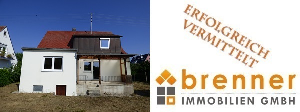Erfolgreich vermittelt: Kleines, renovierungsbedürftiges Einfamilienhaus in Oettingen i.Bay.
