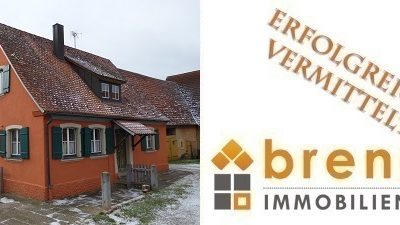 Erfolgreich vermittelt: Attraktives Bauernhaus mit kleinem Nebengebäude in 91749 Wittelshofen – Illenschwang