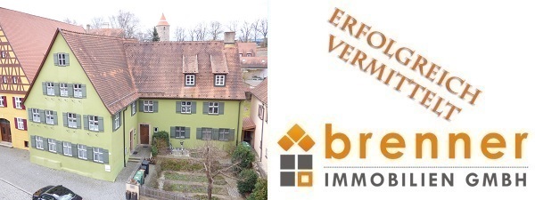 Erfolgreich vermittelt: Wohn- und Geschäftshaus in 91550 Dinkelsbühl / Mittelfranken ( Altstadt )
