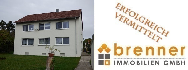 Erfolgreich vermittelt: Zweifamilienhaus in 91550 Dinkelsbühl / Am Hochweg