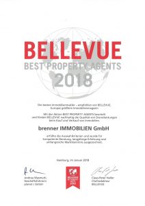 Bellevue Best Property Agent 2018