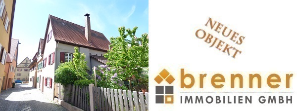Neu im Verkauf: Historisches Altstadthaus mit kleinem Garten in 91550 Dinkelsbühl / Mittelfranken