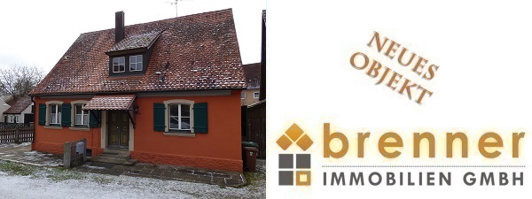 Neu im Verkauf: Attraktives Bauernhaus mit kleinem Nebengebäude in 91749 Wittelshofen – Illenschwang