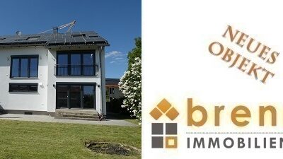 Neu im Verkauf: Energieeffizientes Zweifamilienhaus am Südhang von Dinkelsbühl