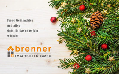 Frohe Weihnachten 2021 – brenner IMMOBILIEN GmbH aus Dinkelsbühl