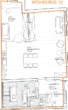 Grundriss - **Gemütliche 2,5-Zimmer-Wohnung mit EBK in kernsaniertem Altbau Whg12 – ab sofort**
