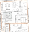 Grundriss - Moderne 3,5-Zimmer-Wohnung mit EBK in kernsaniertem Altbau