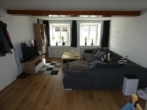 Wohn-Essbereich - Ruhig gelegene 2- Zimmer- Erdgeschoss- Wohnung in der Dinkelsbühler Altstadt
