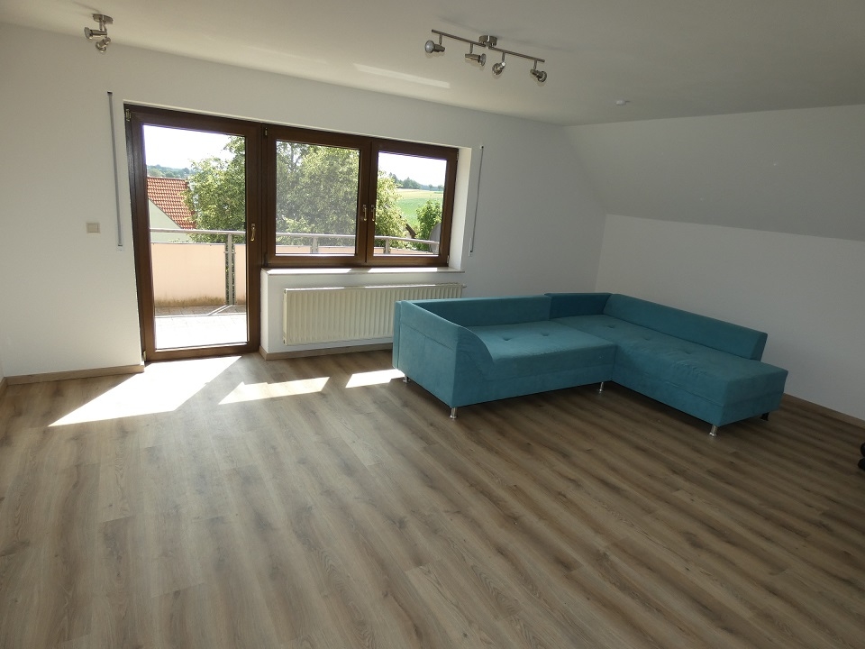 Wildenstein: gepflegte 3-Zimmer-Wohnung in ruhiger Siedlungslage