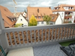 Balkon - Moderne 2-Zimmer-Wohnung mit Balkon und Tiefgarage in der Altstadt von Dinkelsbühl