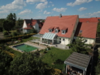 Traumhaus mit Einliegerwohnung und Pool in Stadtrandlage von Dinkelsbühl - Aussenansicht 4
